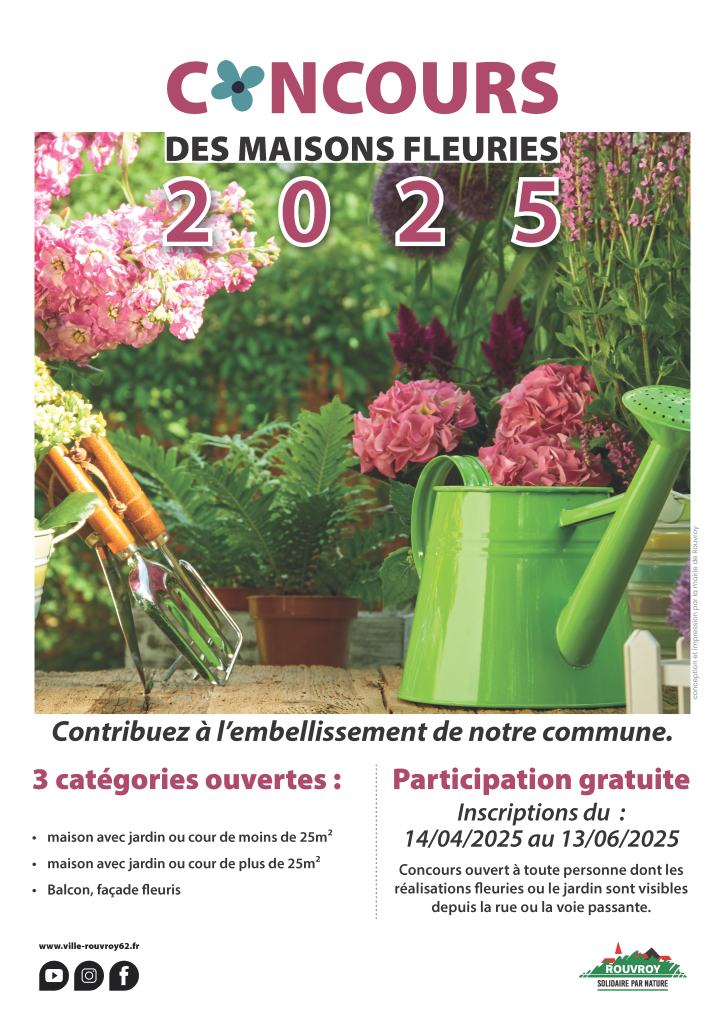 Inscription au concours du 14 avril au 13 juin 2025