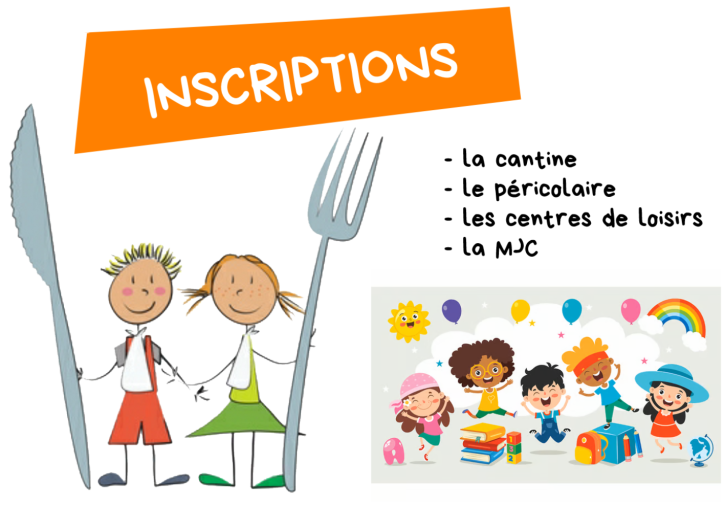 Inscriptions aux services dédiés à la jeunesse