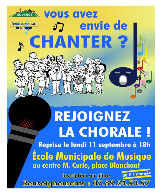 Vous avez envie de chanter ?