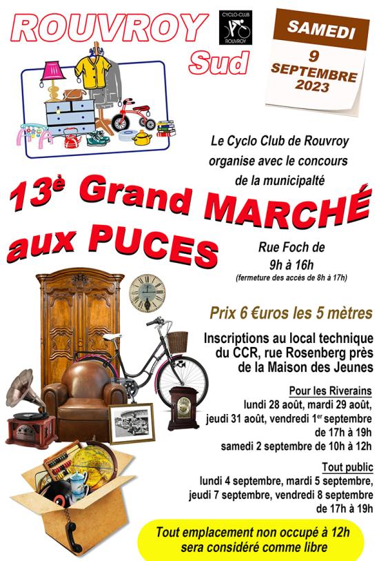 13eme grand marché aux puces