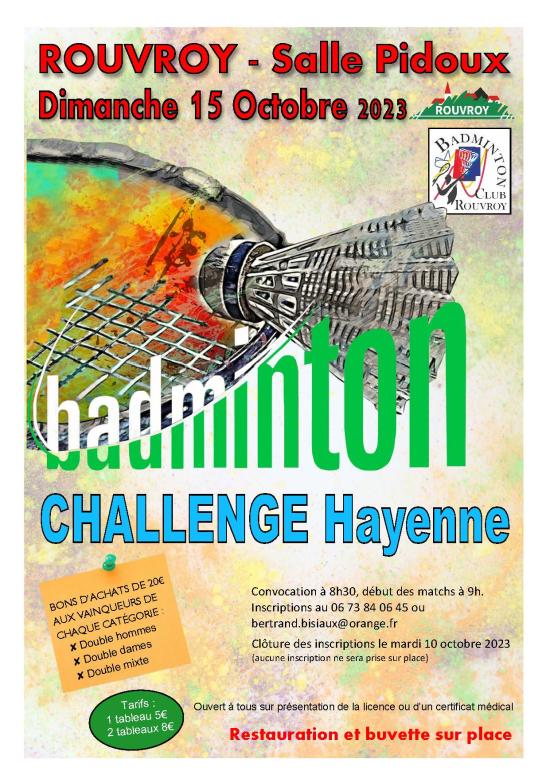 Badminton club de Rouvroy